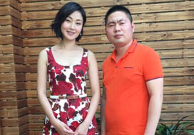 广州超凡国际与明星合影